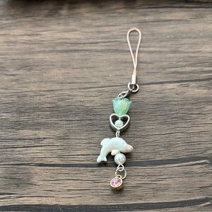 Elegant Dolphin Charm Phone Case Accessory